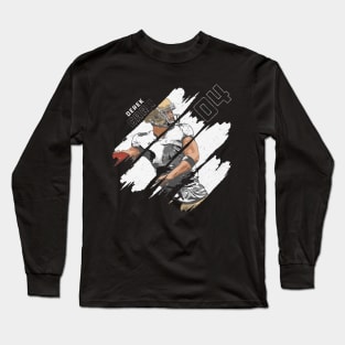 Derek Carr New Orleans Stripes Long Sleeve T-Shirt